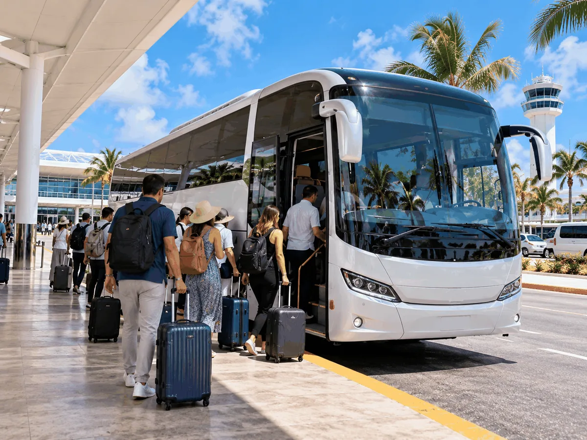 Cancún Airport Group Transfer Guide