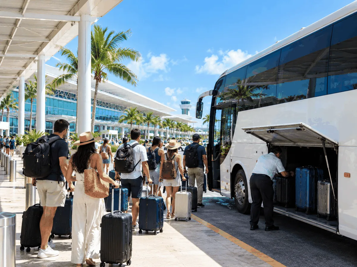 Cancún Airport Terminal 4 Group Transfer