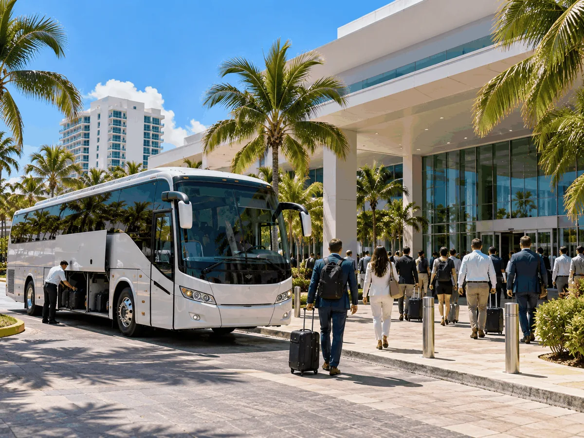 Cancún Center Coach Hire
