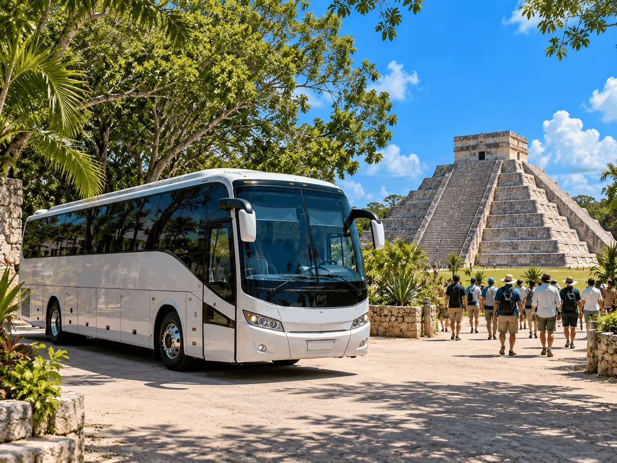 Chichén Itzá Coach Hire from Cancún