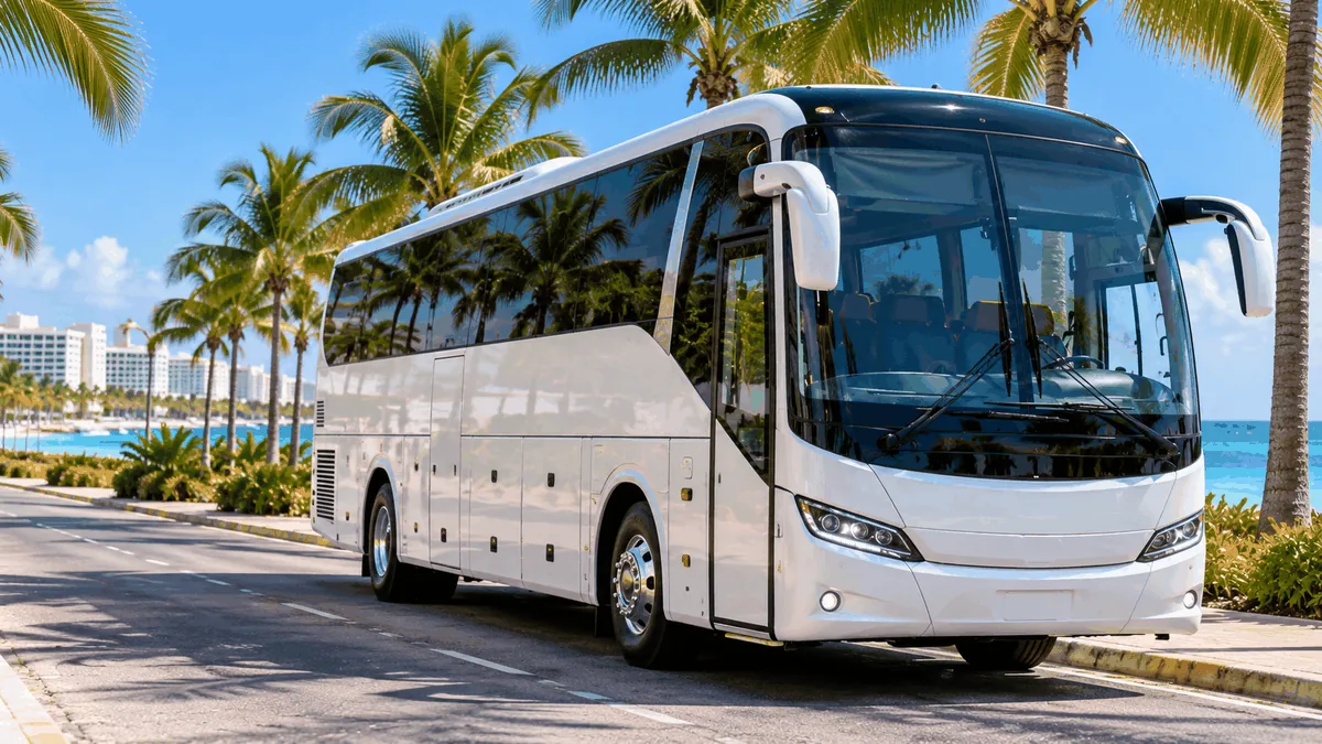 25–36 passengers Mid-size Coach